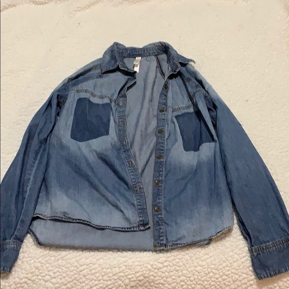 Jean material long sleeve - Picture 1 of 1